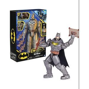 DC Comics Battle Strike Batman Talking Action Figure Deluxe 20 Phrases 12”
